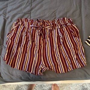 Buy 2 get 1- Never worn striped shorts